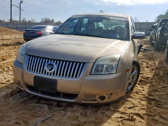 1MEHM42W58G601308 - 2008 MERCURY SABLE PREM GOLD photo 2