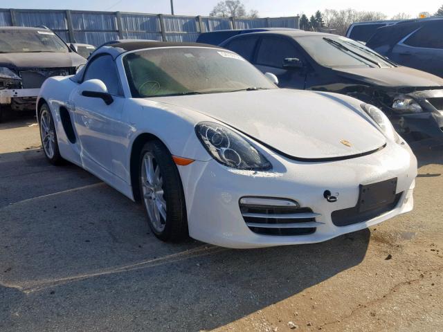 WP0CA2A88ES120800 - 2014 PORSCHE BOXSTER WHITE photo 1