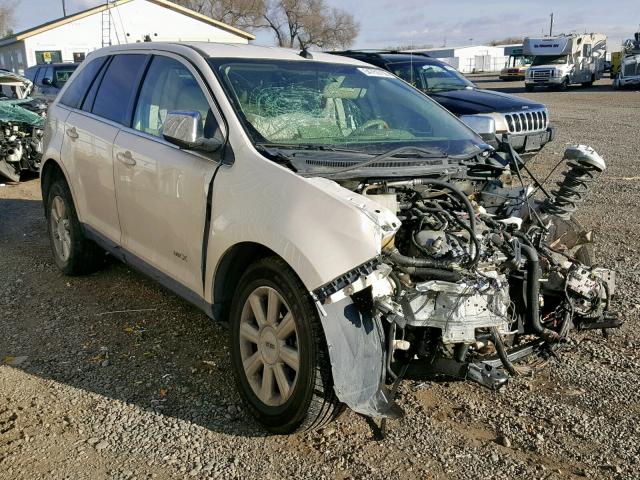 2LMDU88C27BJ06672 - 2007 LINCOLN MKX WHITE photo 1