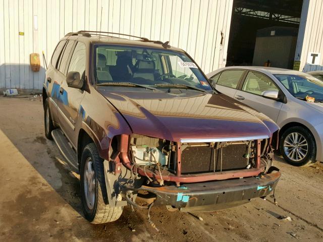 1GKDT13S262334270 - 2006 GMC ENVOY BURGUNDY photo 1