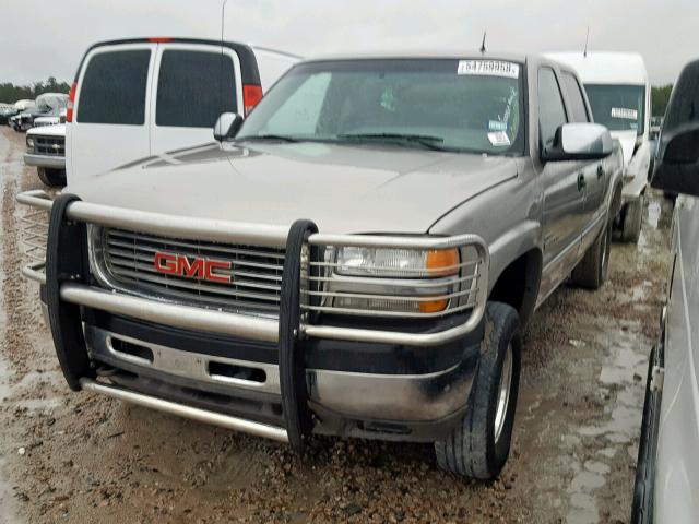 1GTHC23162F157459 - 2002 GMC SIERRA C25 GRAY photo 2