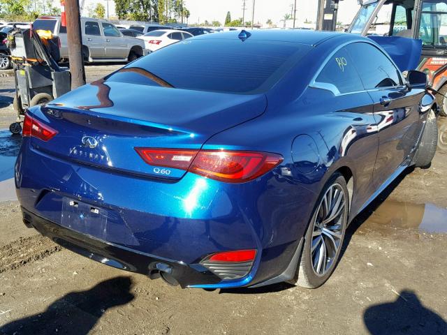 JN1EV7EK6JM341961 - 2018 INFINITI Q60 PREMIU BLUE photo 4