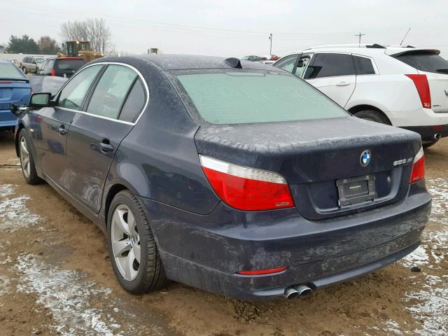 WBANV135X8CZ56971 - 2008 BMW 528 XI BLUE photo 3