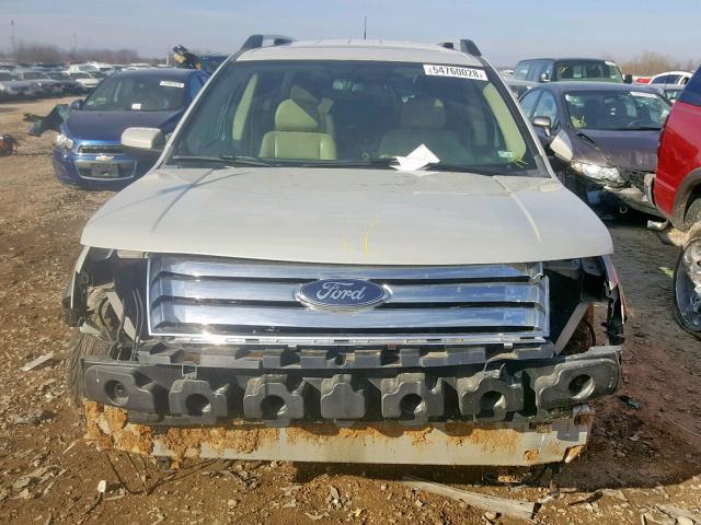 1FMDK05W38GA17463 - 2008 FORD TAURUS X S TAN photo 7