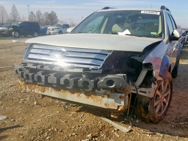 1FMDK05W38GA17463 - 2008 FORD TAURUS X S TAN photo 9