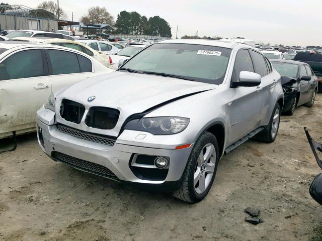 5UXFG2C59E0C45770 - 2014 BMW X6 XDRIVE3 SILVER photo 2