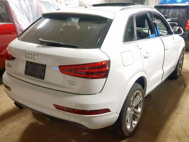 WA1EFCFS9FR004576 - 2015 AUDI Q3 PREMIUM WHITE photo 4