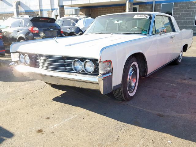 5Y82N426803 - 1965 LINCOLN CONTINENTL WHITE photo 2
