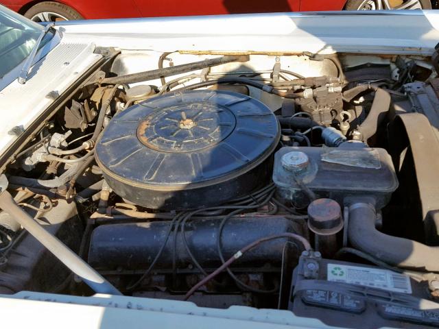 5Y82N426803 - 1965 LINCOLN CONTINENTL WHITE photo 7