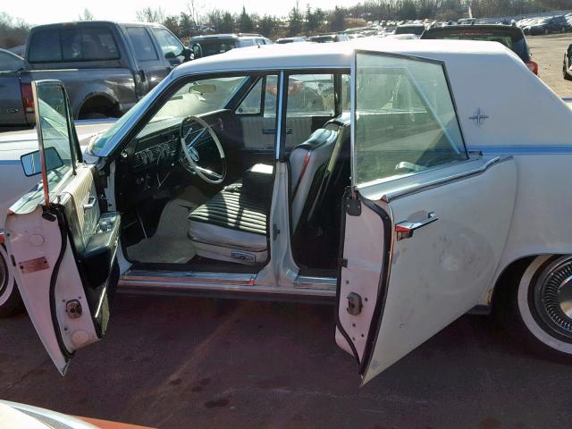 5Y82N426803 - 1965 LINCOLN CONTINENTL WHITE photo 9