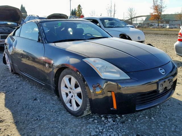 JN1AZ34E04M150208 - 2004 NISSAN 350Z COUPE BLACK photo 1