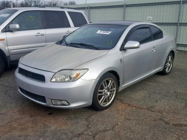 JTKDE167870176441 - 2007 TOYOTA SCION TC 银色 照片 2