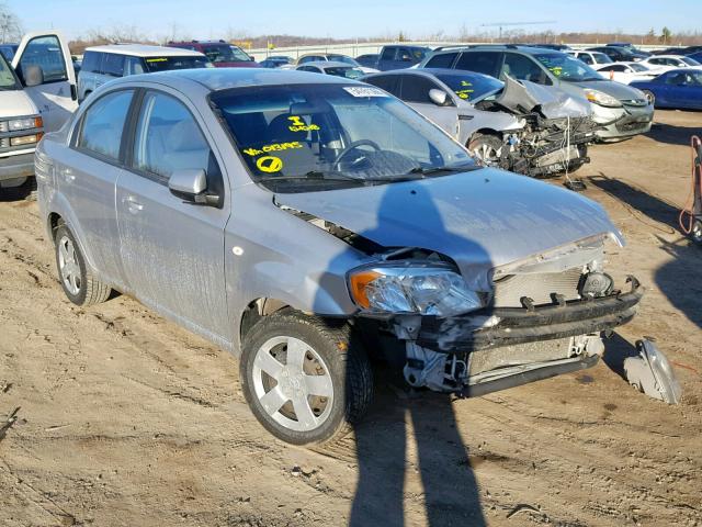 KL1TD56638B013195 - 2008 CHEVROLET AVEO BASE Gümüş foto 1