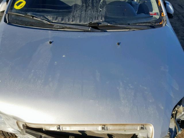 KL1TD56638B013195 - 2008 CHEVROLET AVEO BASE Gümüş foto 7