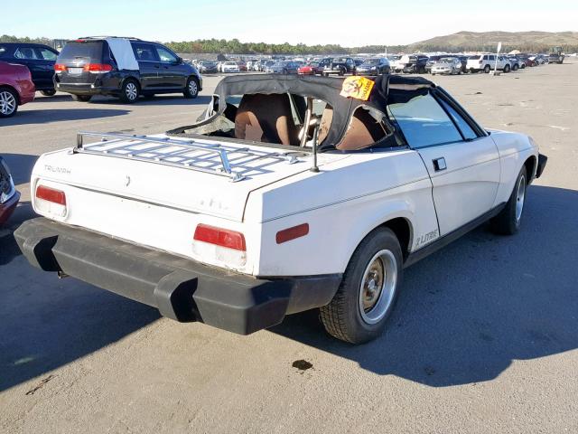 TCT115716UCF - 1980 TRIUMPH CAR TR7 WHITE photo 4