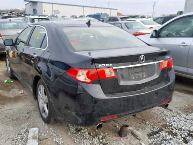 JH4CU2F60CC014846 - 2012 ACURA TSX TECH BLACK photo 3