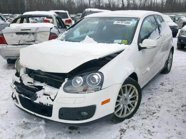 WVWFV71K26W125317 - 2006 VOLKSWAGEN NEW GTI WHITE photo 2