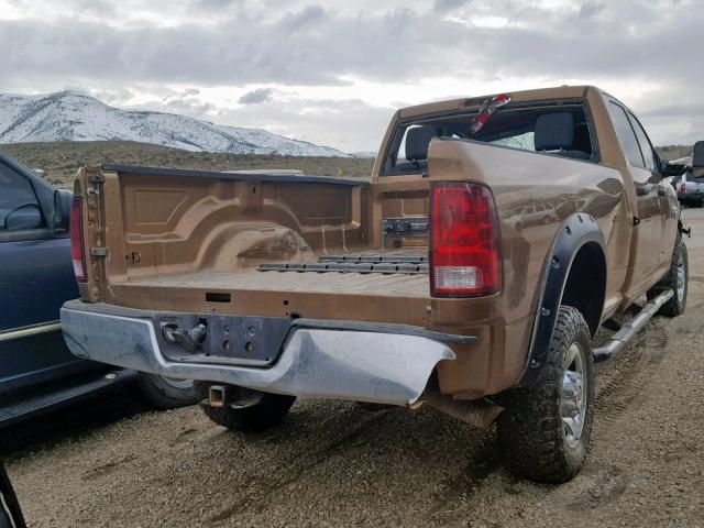 3C63D3GL1CG108900 - 2012 DODGE RAM 3500 S BROWN photo 4