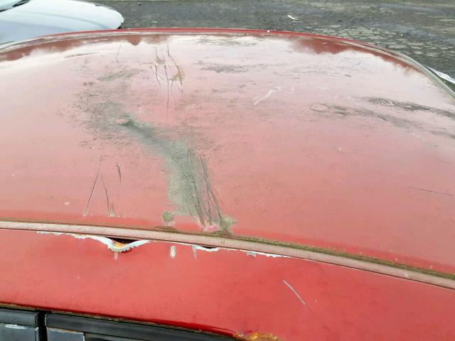 1G2WK52J81F114130 - 2001 PONTIAC GRAND PRIX მუქწითელი ფოტო 10