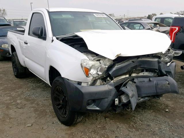 5TFNX4CN1DX017693 - 2013 TOYOTA TACOMA WHITE photo 1