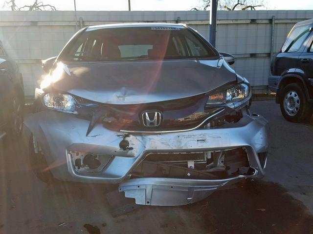 3HGGK5G88FM721613 - 2015 HONDA FIT EX SILVER photo 9