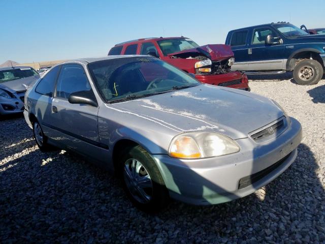 1HGEJ6124VL021754 - 1997 HONDA CIVIC DX SILVER photo 1