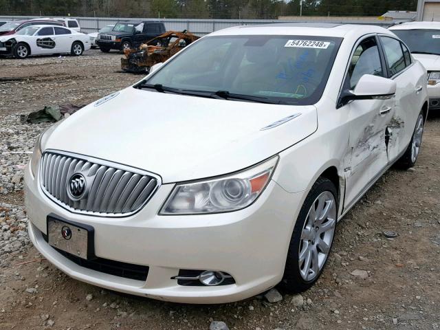 1G4GE5EV4AF300944 - 2010 BUICK LACROSSE C WHITE photo 2