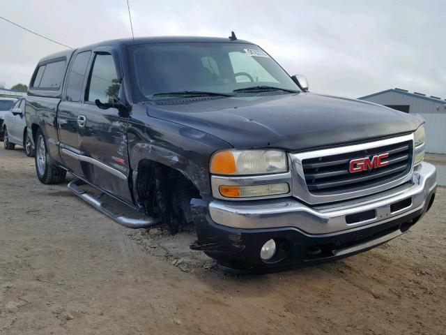 2GTEC19N861253503 - 2006 GMC NEW SIERRA BLACK photo 1