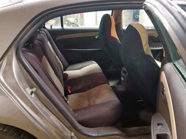 1G1ZB5EB9AF292960 - 2010 CHEVROLET MALIBU LS GRAY photo 6