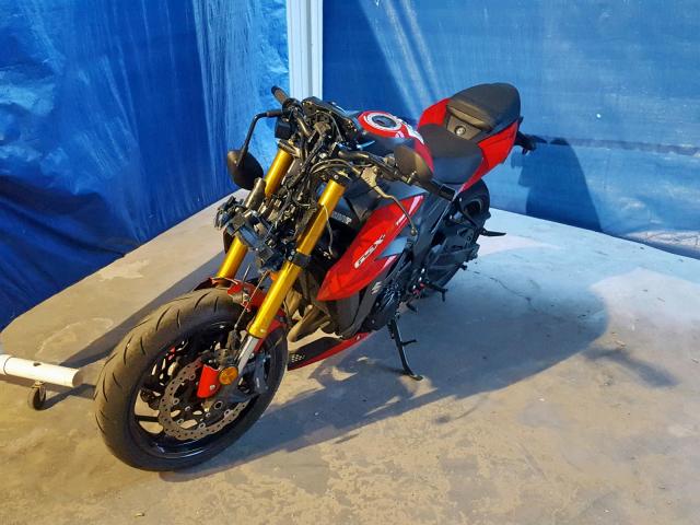 JS1C533B6J2100214 - 2018 SUZUKI GSX-S750 RED photo 2