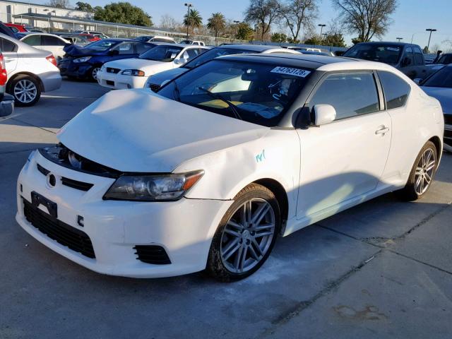 JTKJF5C75C3035069 - 2012 TOYOTA SCION TC 白色 照片 2