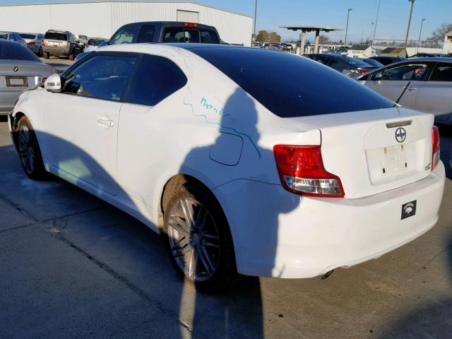 JTKJF5C75C3035069 - 2012 TOYOTA SCION TC 白色 照片 3