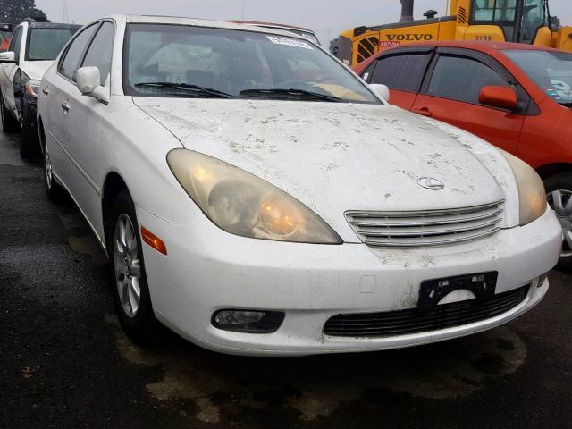 JTHBF30G930114913 - 2003 LEXUS ES 300 WHITE photo 1