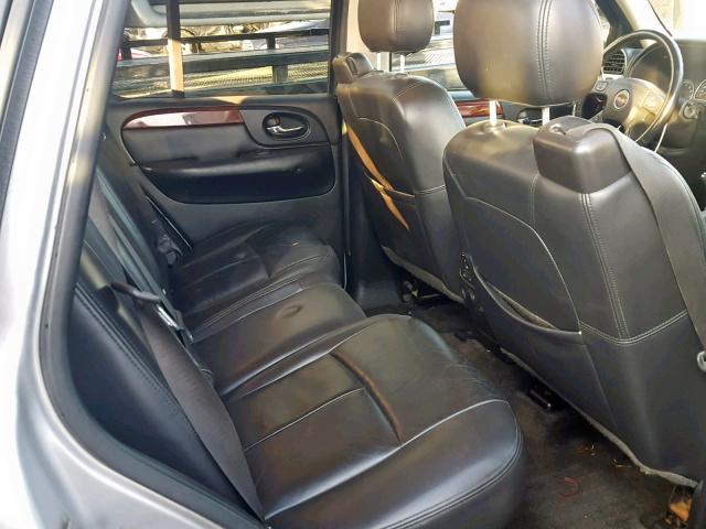 1GKDS43S192100016 - 2009 GMC ENVOY SLT SILVER photo 6