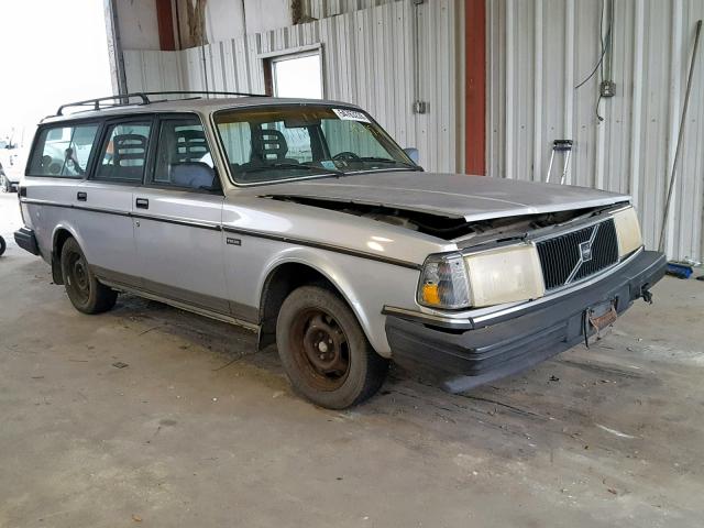 YV1AA8256L1877898 - 1990 VOLVO 240 DL GRAY photo 1