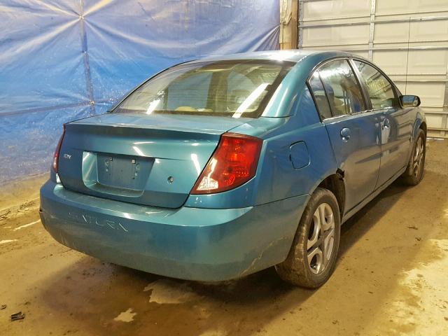 1G8AJ52F05Z126596 - 2005 SATURN ION LEVEL BLUE photo 4