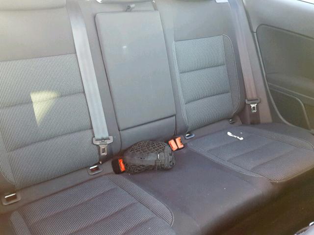 WVWBB7AJ5CW046444 - 2012 VOLKSWAGEN GOLF RED photo 6