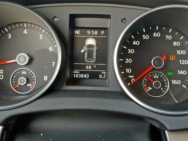 WVWBB7AJ5CW046444 - 2012 VOLKSWAGEN GOLF RED photo 8