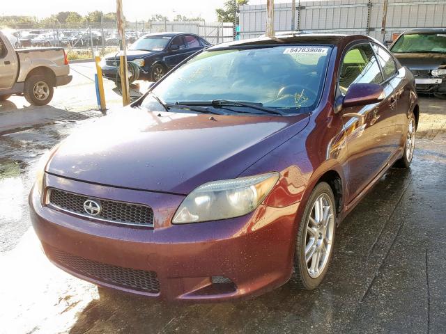 JTKDE177X50062226 - 2005 TOYOTA SCION TC 勃艮第红 照片 2