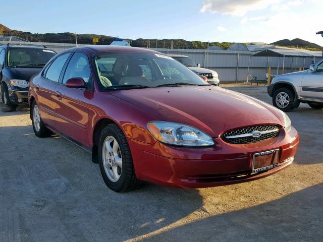 1FAFP55U03G187403 - 2003 FORD TAURUS SES RED photo 1