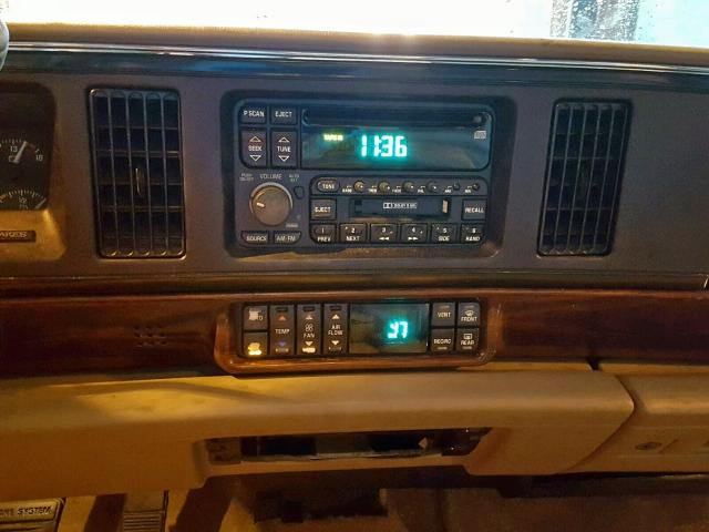 1G4HR52K1VH467016 - 1997 BUICK LESABRE LI BLUE photo 9