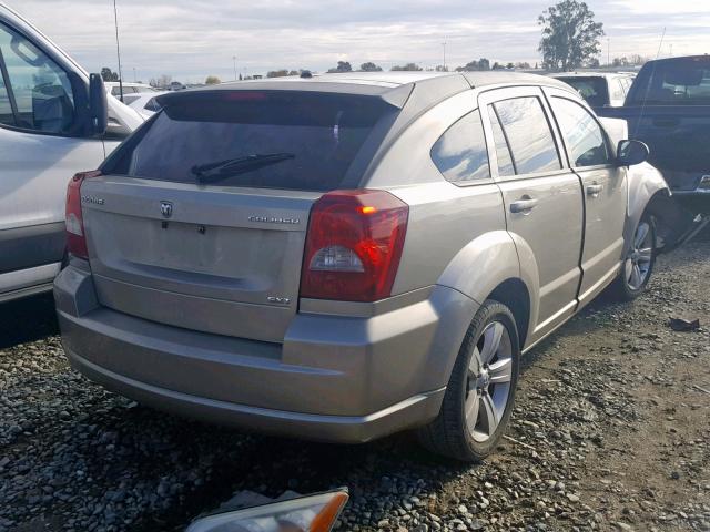 1B3CB4HA0AD618877 - 2010 DODGE CALIBER SX GOLD photo 4