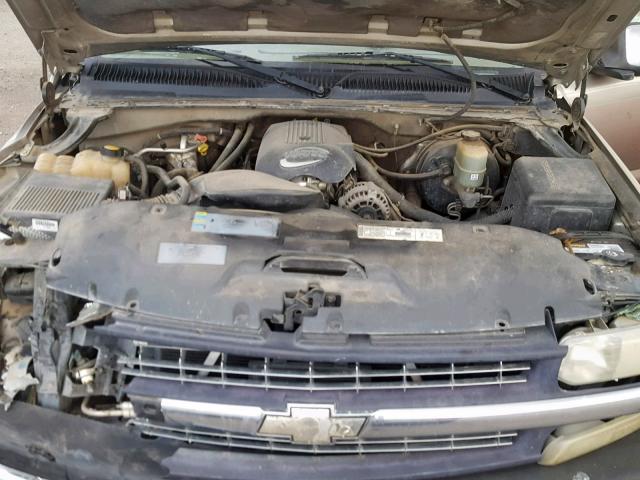 2GCEC19T511406863 - 2001 CHEVROLET SILVERADO GOLD photo 7