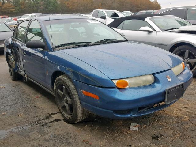 1G8ZF52851Z303661 - 2001 SATURN SL BLUE photo 1