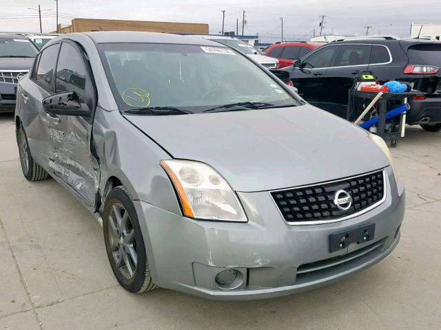 3N1AB61E78L758768 - 2008 NISSAN SENTRA 2.0 GRAY photo 1