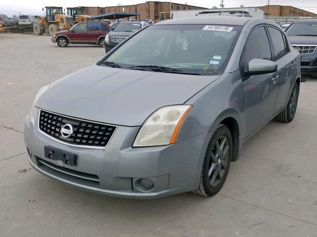 3N1AB61E78L758768 - 2008 NISSAN SENTRA 2.0 GRAY photo 2