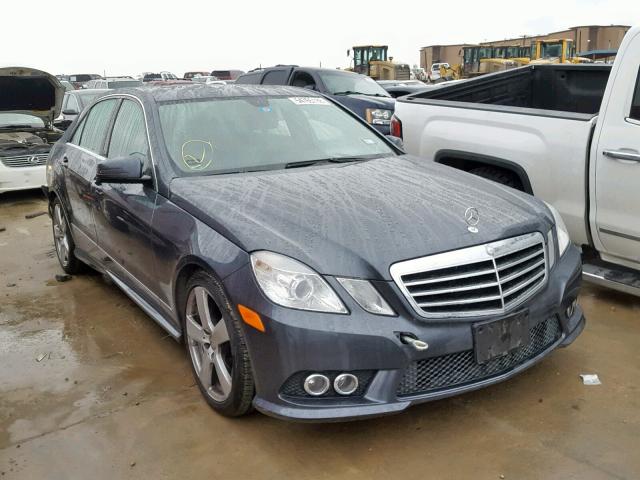 WDDHF5GB8AA028765 - 2010 MERCEDES-BENZ E 350 GRAY photo 1