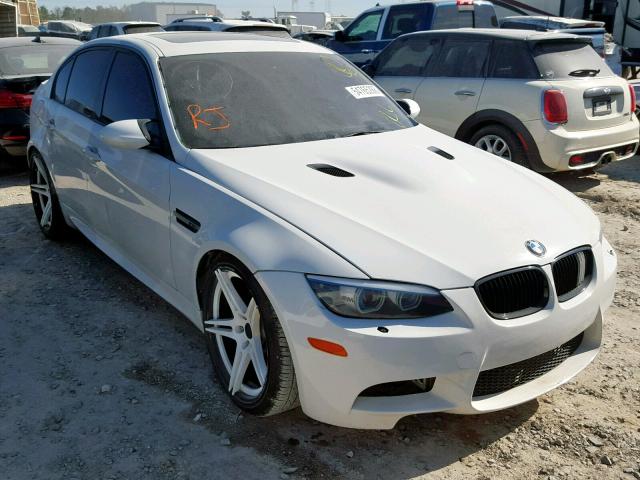 WBSPM9C53BE203915 - 2011 BMW M3 WHITE photo 1