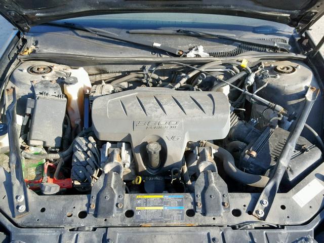2G2WP552681164127 - 2008 PONTIAC GRAND PRIX BLACK photo 7
