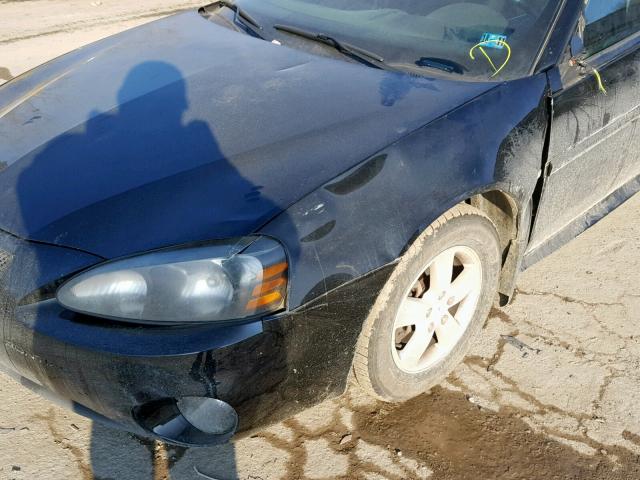 2G2WP552681164127 - 2008 PONTIAC GRAND PRIX BLACK photo 9